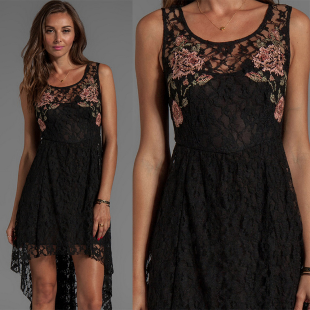 FREE People Russian Nesting Doll Dress boho XS